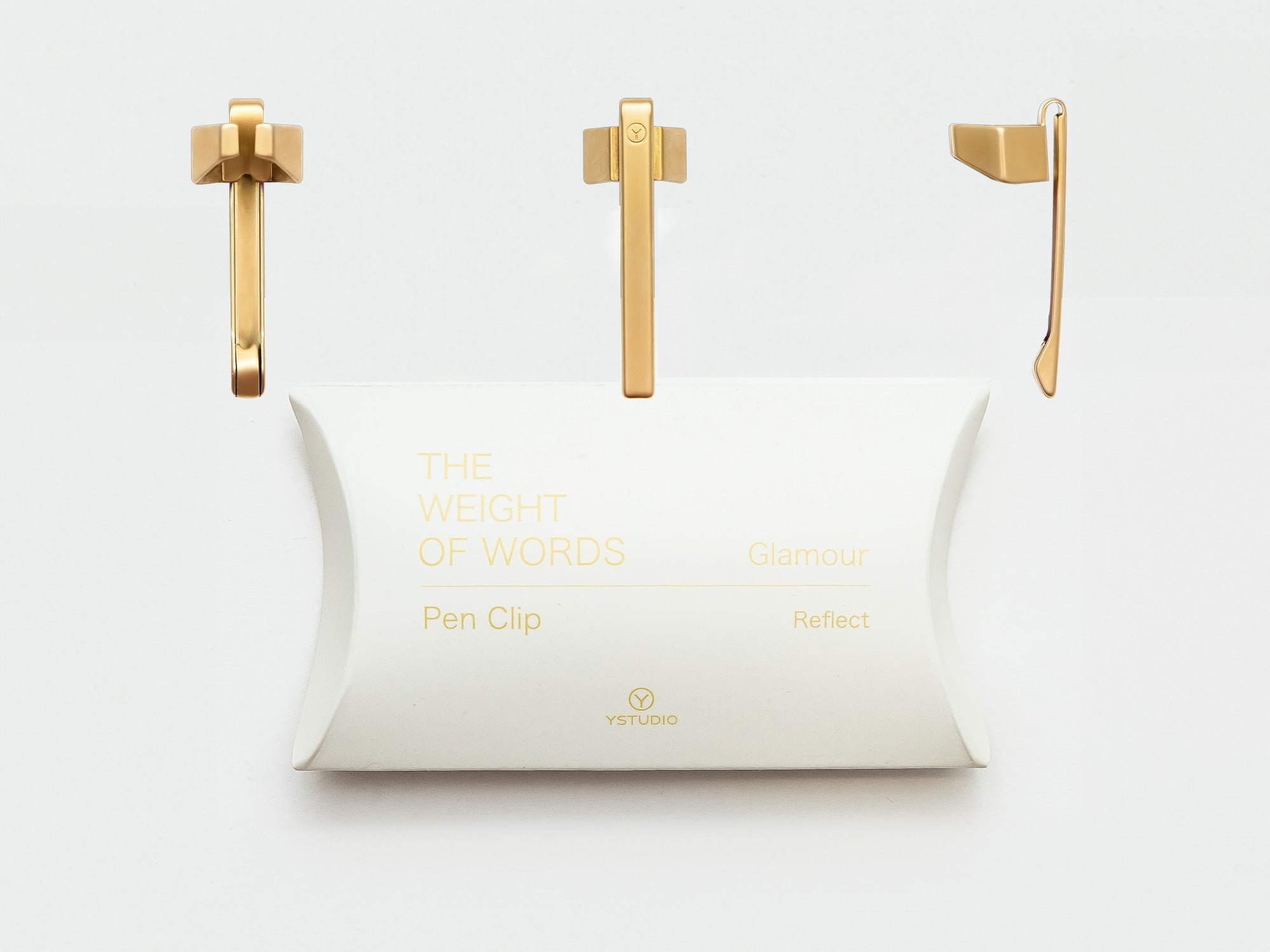 Ystudio Ocean Sustainable Ballpoint Pen - Pen Clip Gold