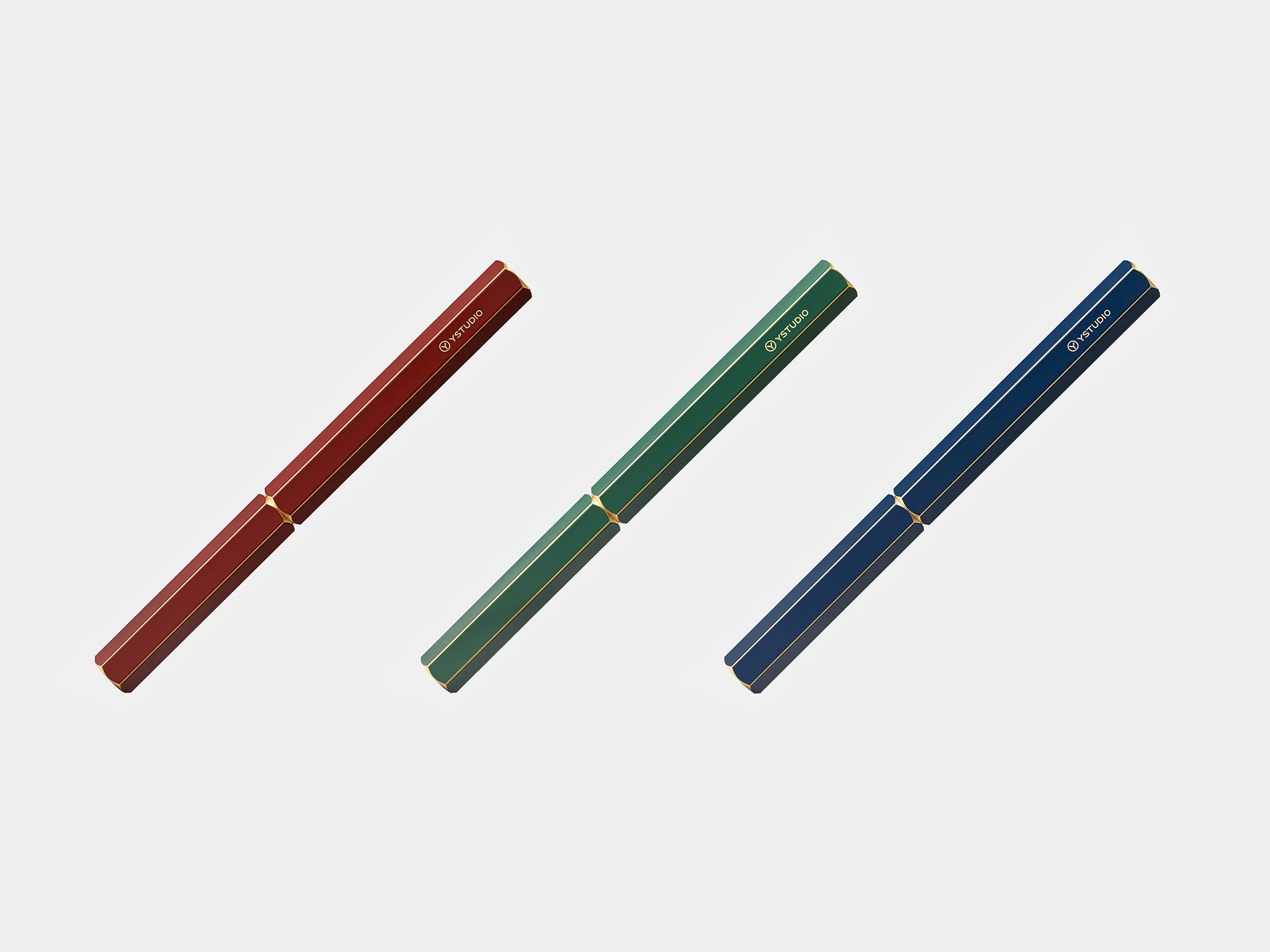 Ystudio Revolve Fountain Pen - Red