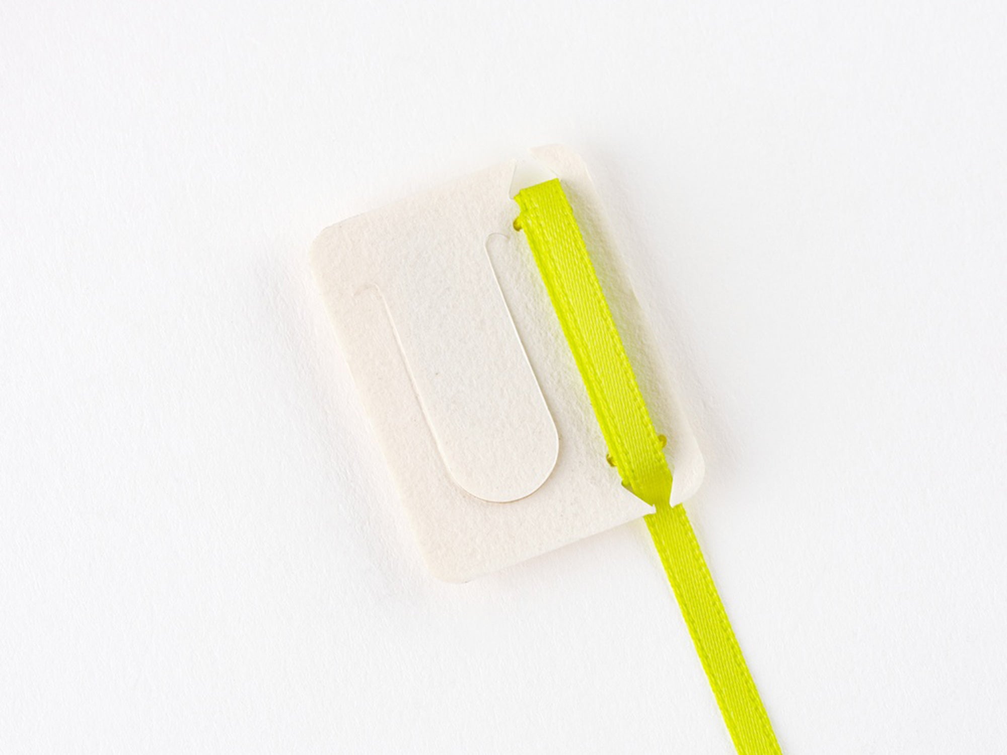 Yumi Kitagishi Embroidered Bookmark - White Cat