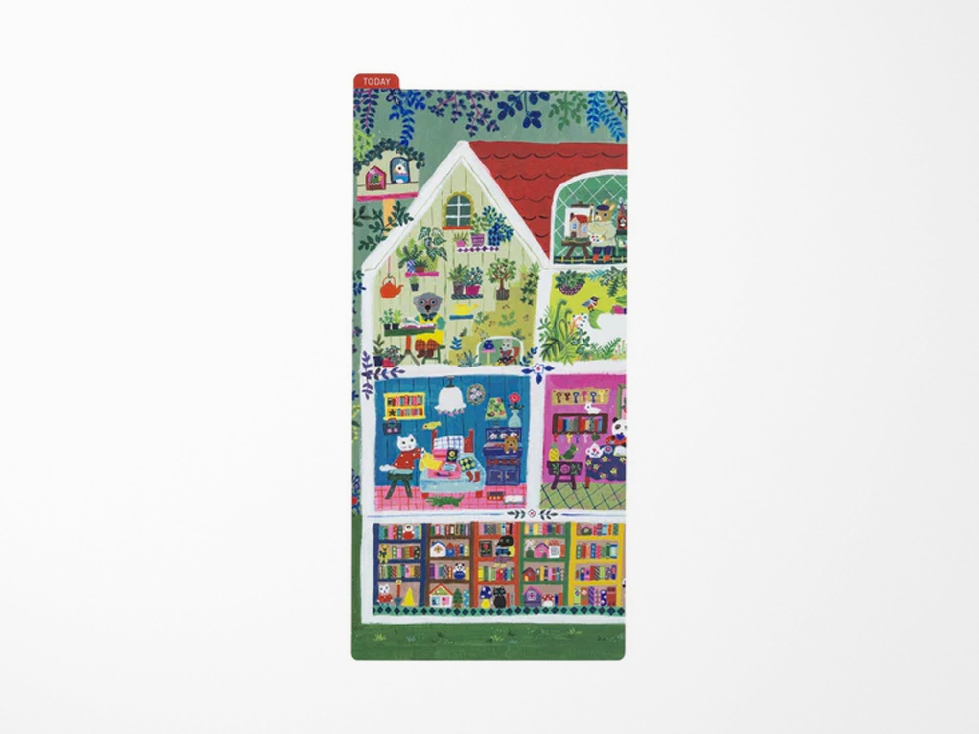 Yumi Kitagishi Hobonichi Pencil Board for Weeks - Animal Condo