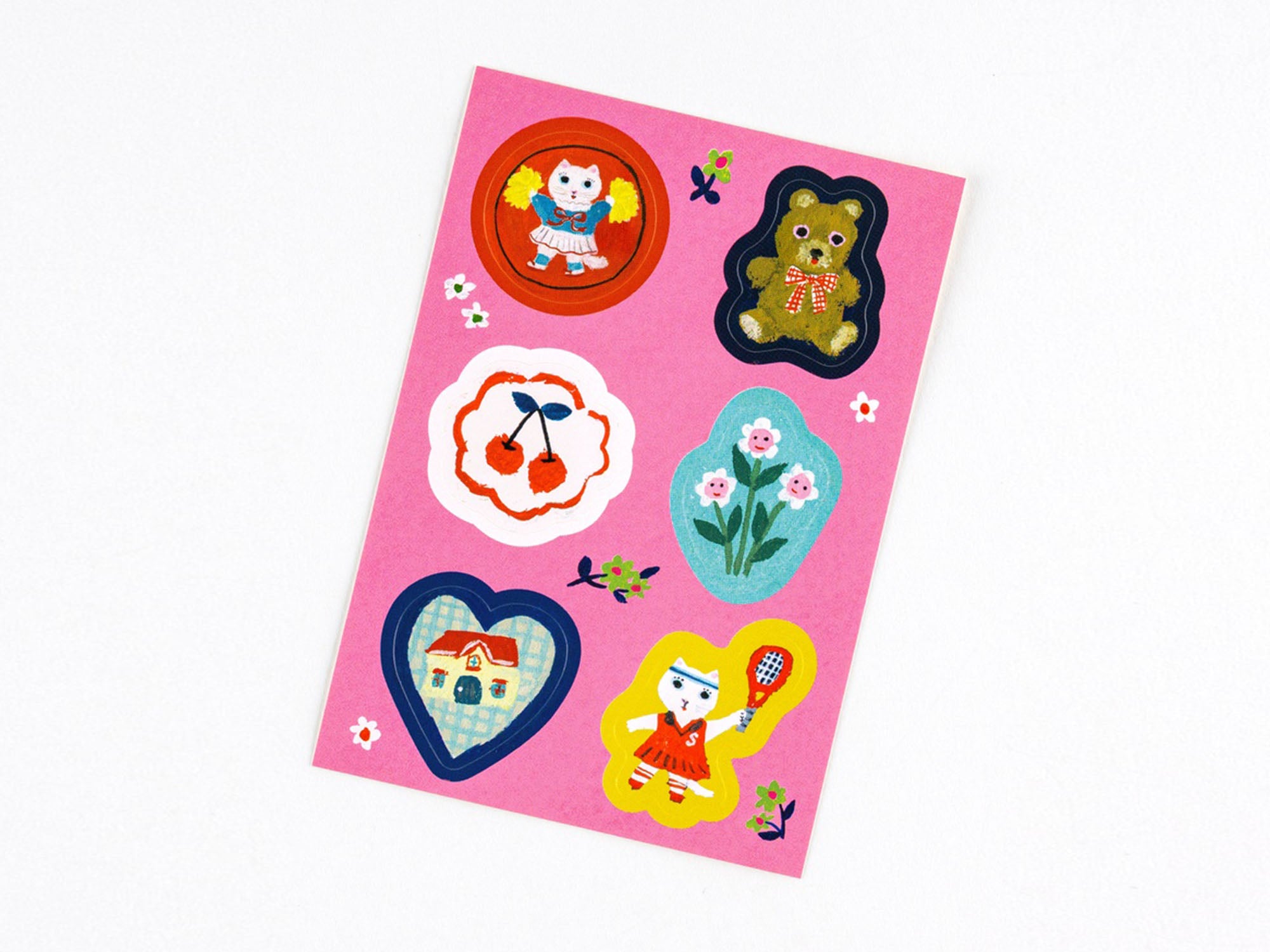 Yumi Kitagishi White Cat's Mini Letter Set