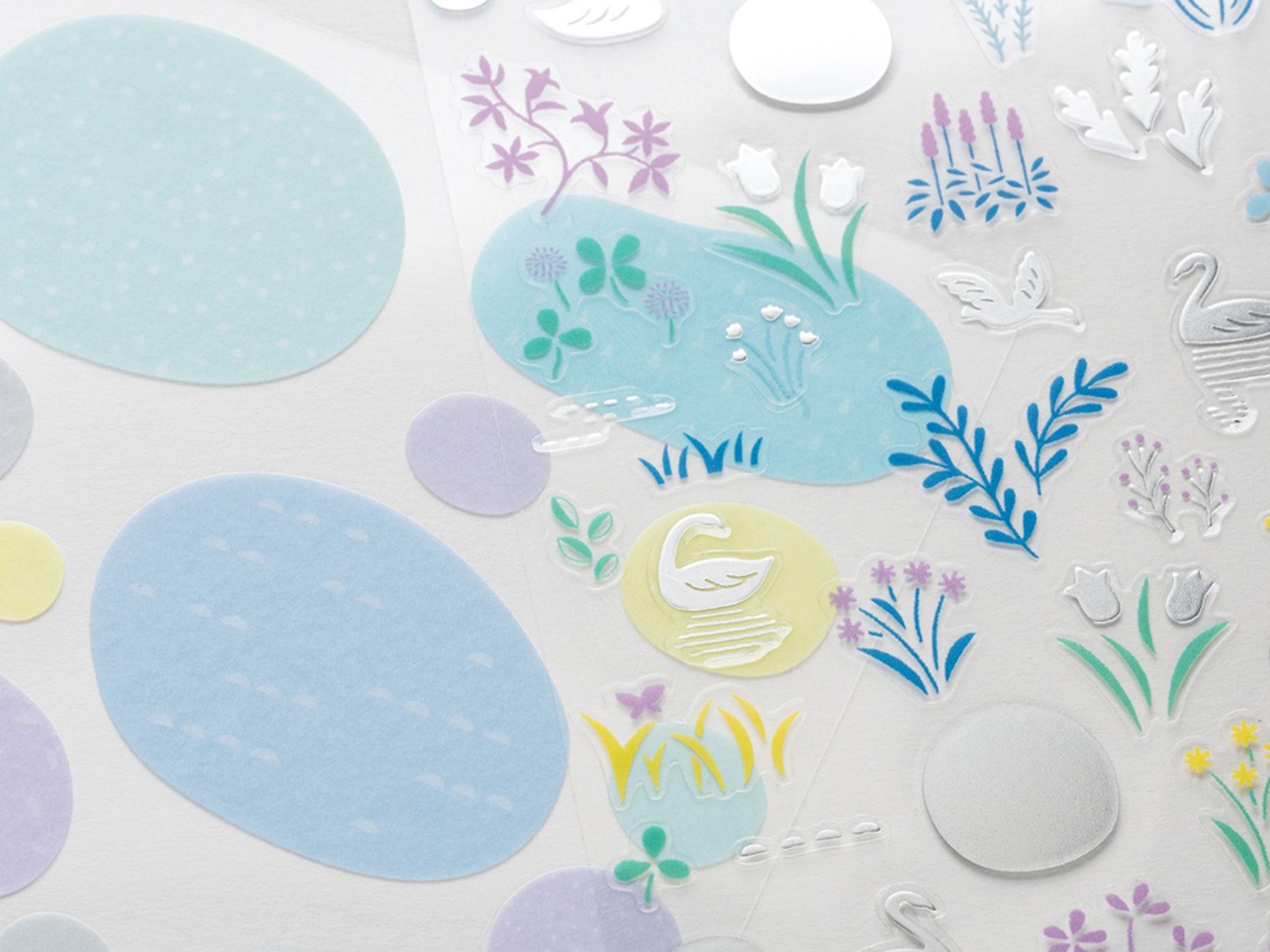 Yuri Sanae Layering Stickers - Forest Lake