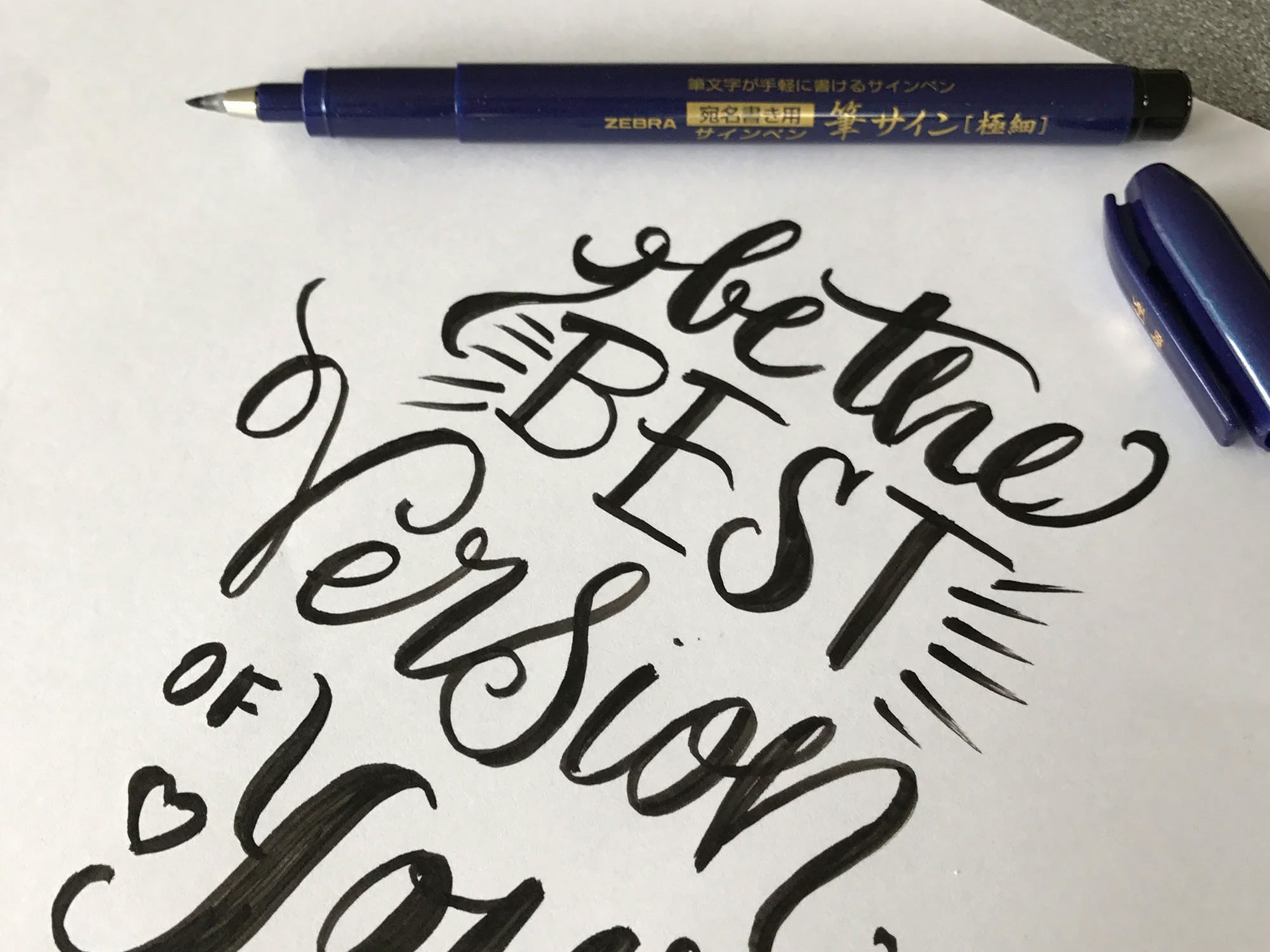 Zebra Zensations Fude Brush Pen - Fine Tip