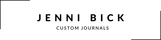 Jenni Bick Custom Journals