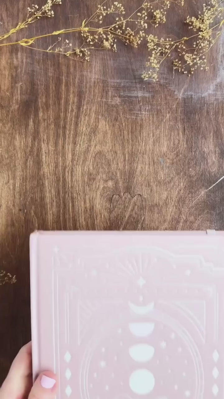 Wonderstruck A5 Dot Grid Journal - Shimmer Pink