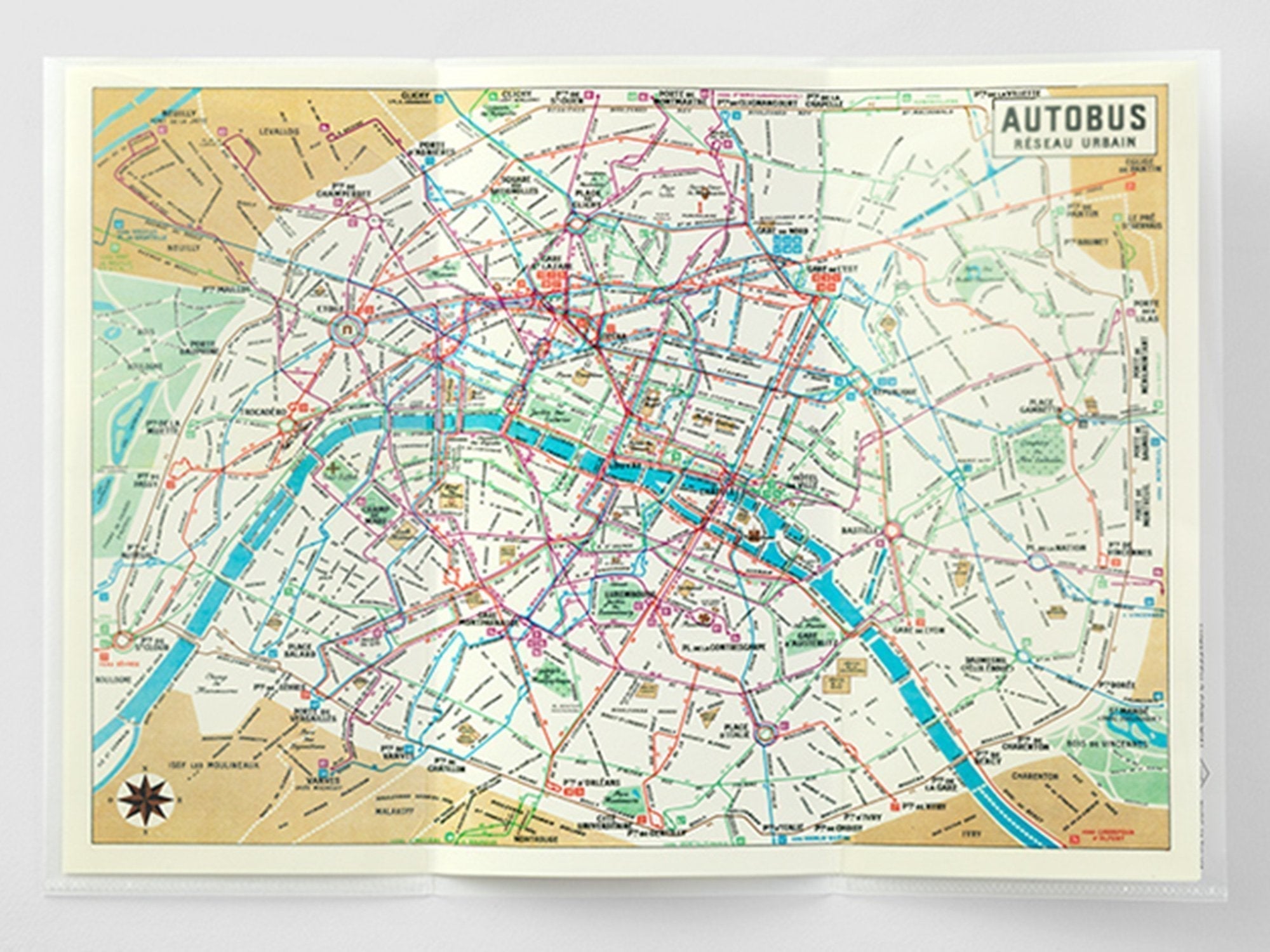 029 Three-Fold File TRAVELER'S Notebook - Regular Size