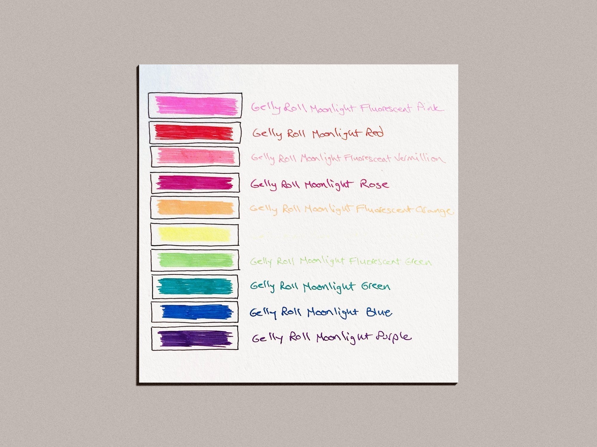 Gelly Roll Pen - Moonlight 0.3MM