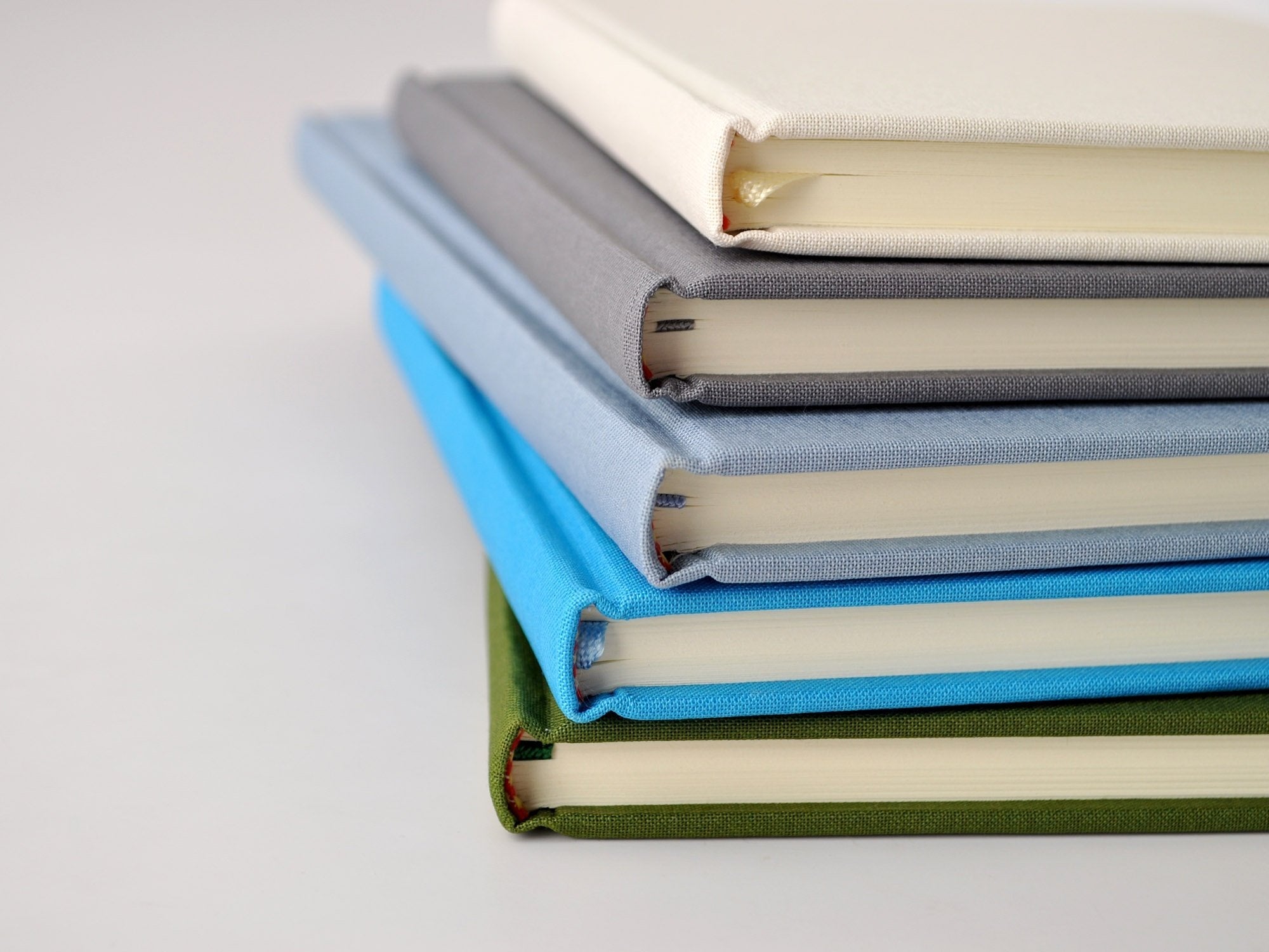 Heritage Collection Bookcloth Journal with Plain Pages