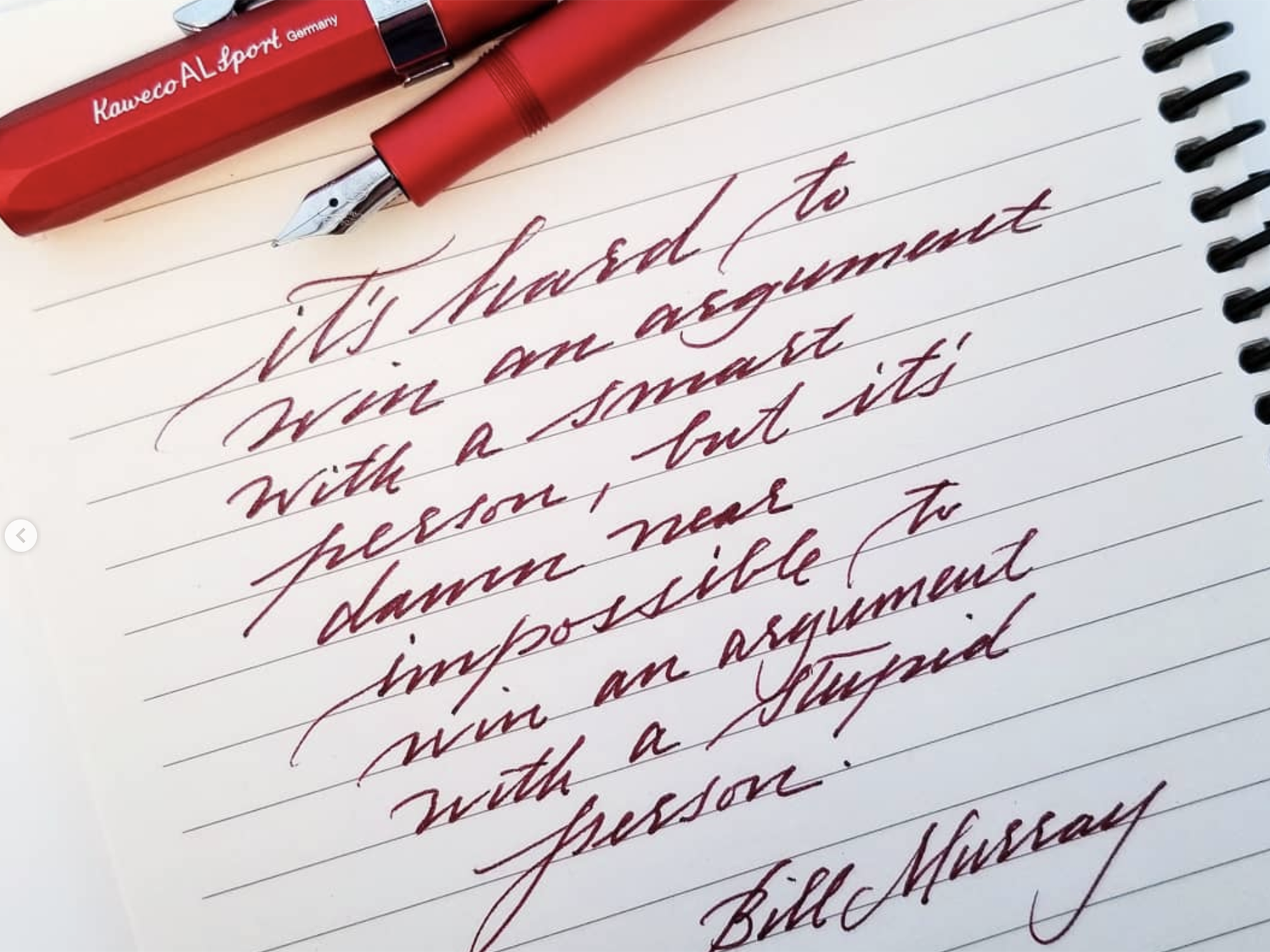 Kaweco AL SPORT Red Collection