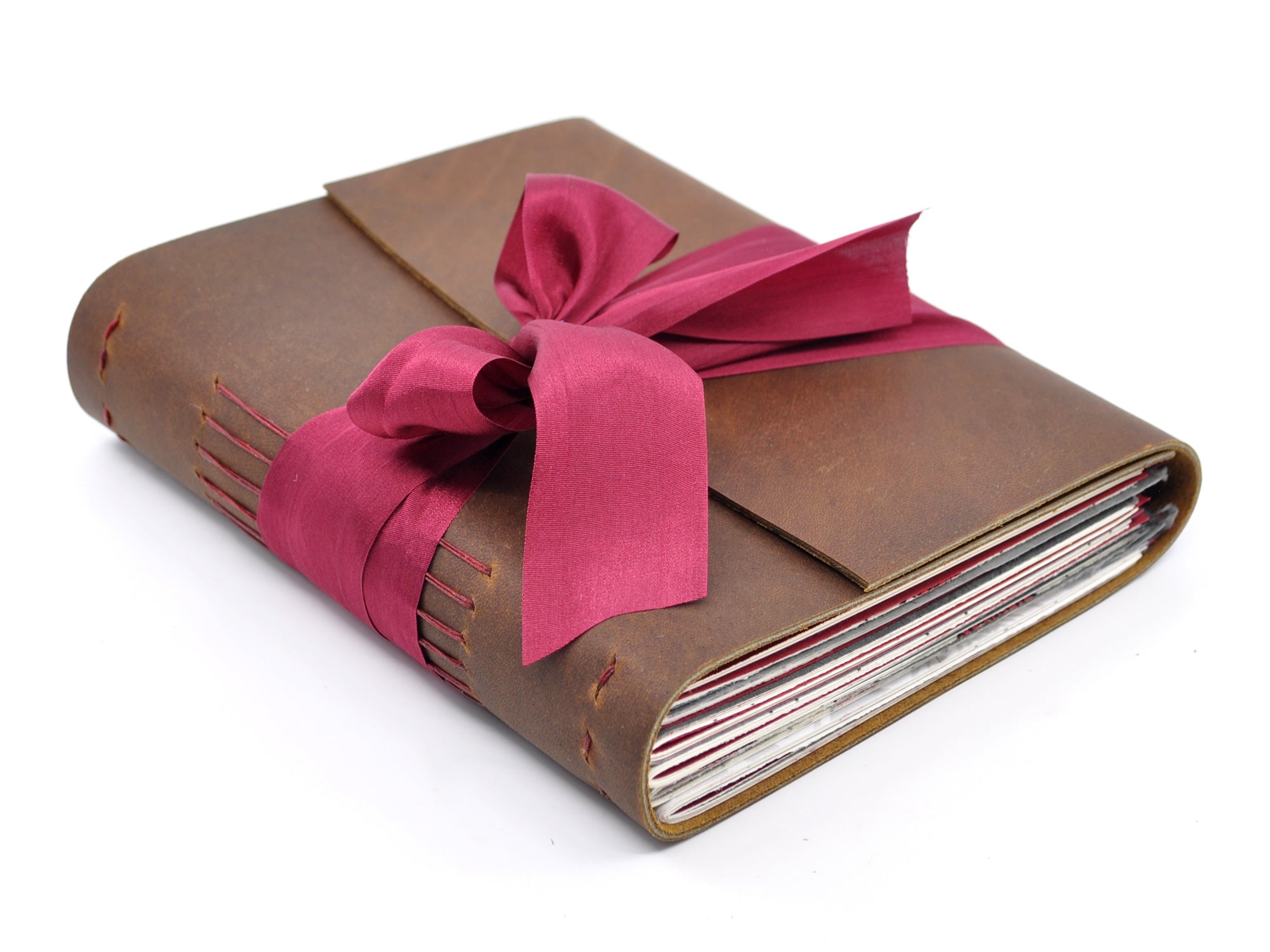 Red Currant One of a Kind Leather Journal