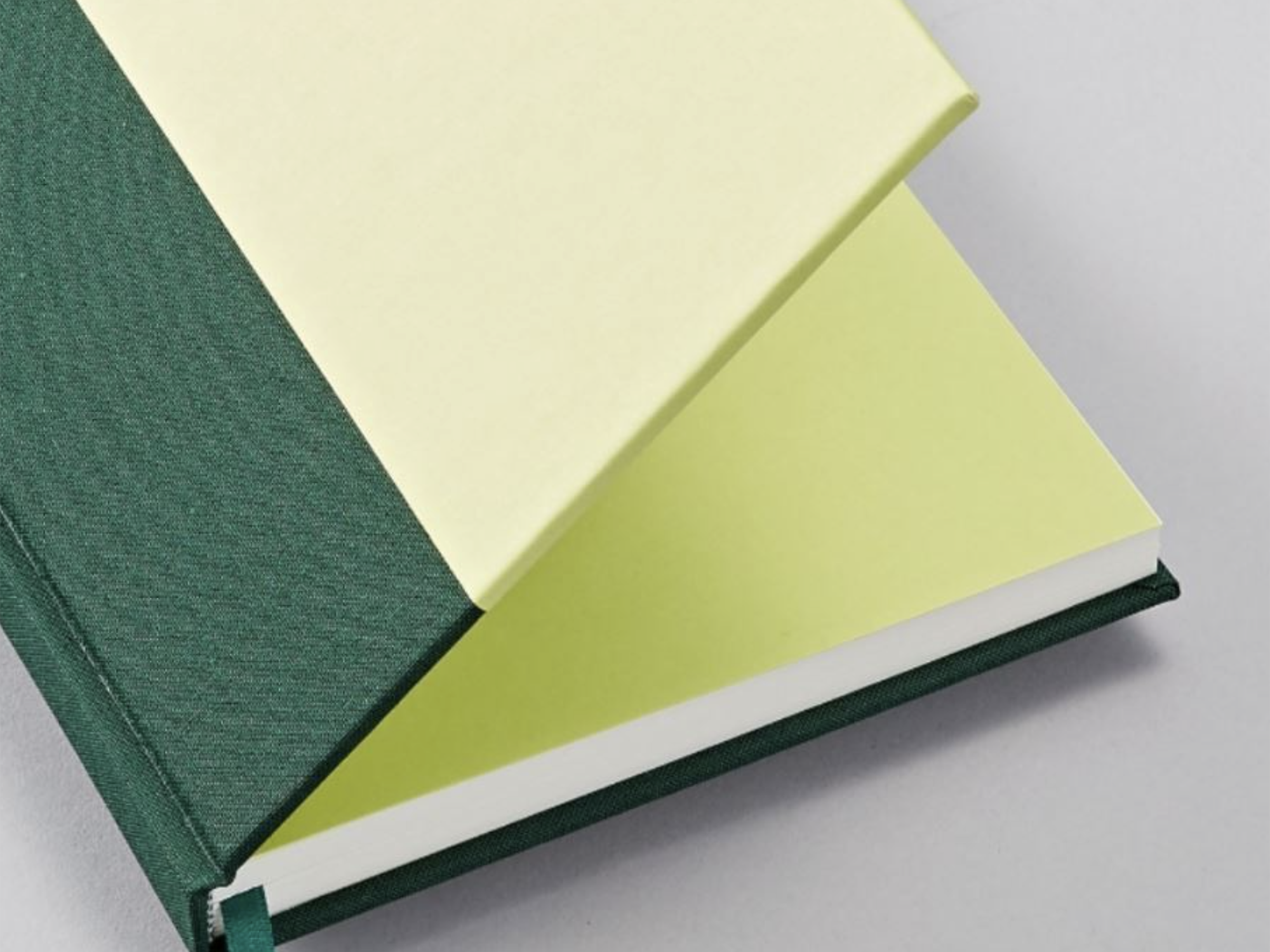 The Cutting Edge Color Block Notebook - Cobalt + Peach