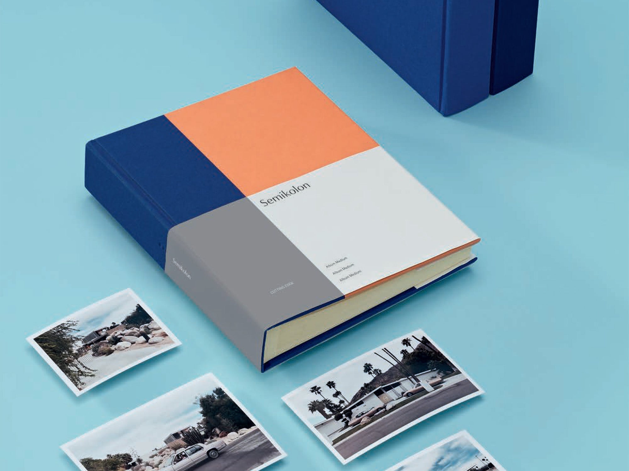 The Cutting Edge Color Block Traditional Photo Album