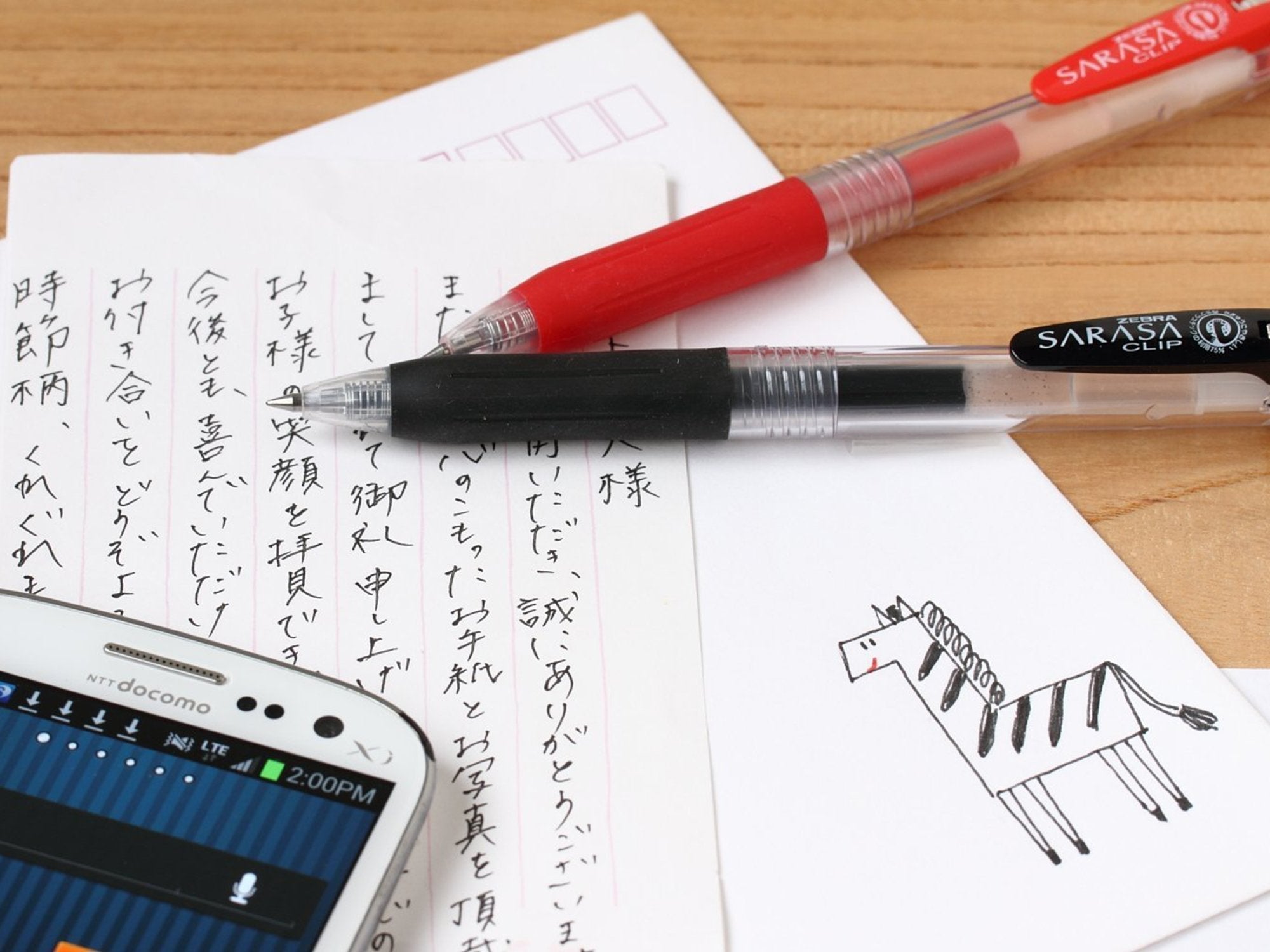 Zebra Journaling Set - 7 Mildliner Highlighters + 7 Sarasa Clip Gel Pens