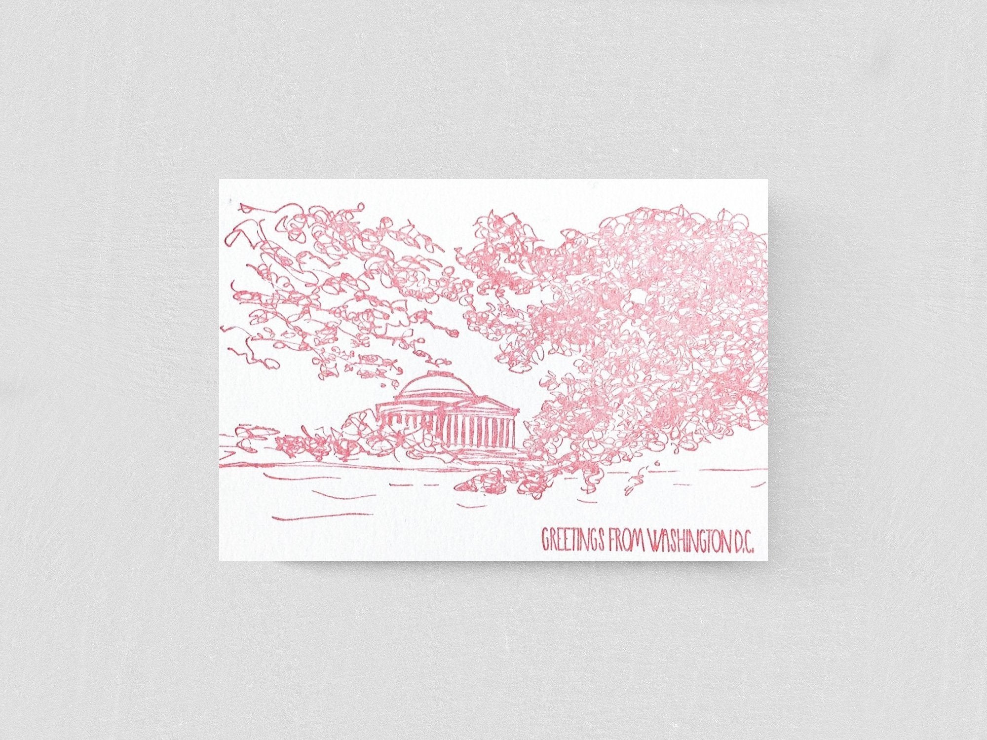 Albertine Press DC Postcard