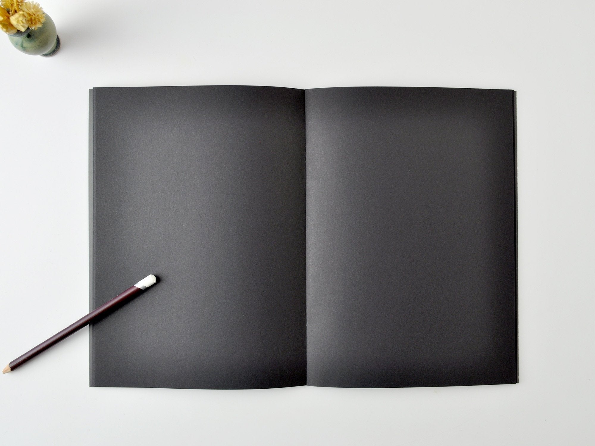 Clairefontaine CrokBook Black Paper Sketchbook
