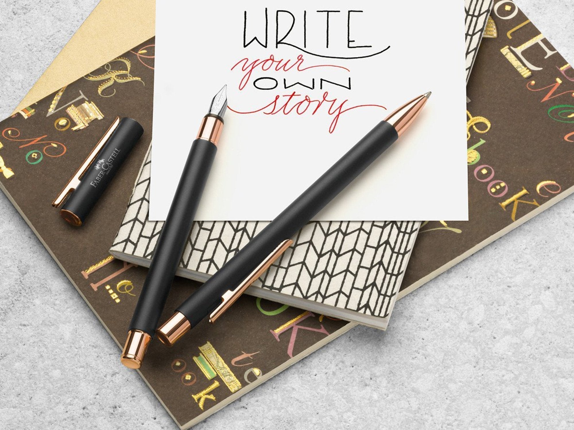 Faber Castell NEO SLIM ROSE GOLD Collection