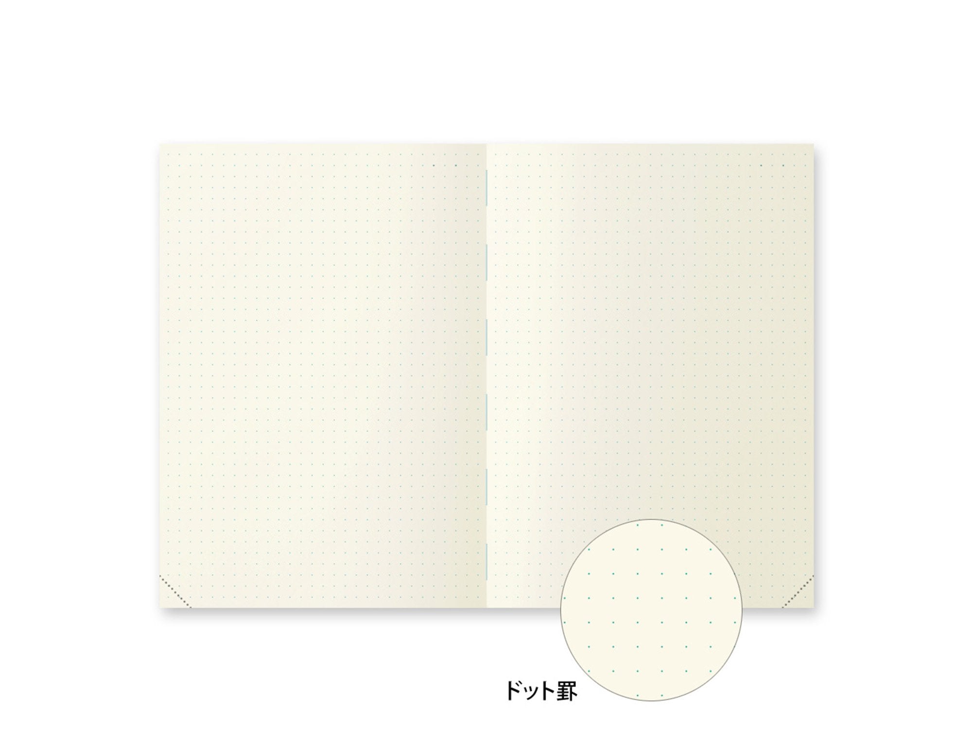 Midori MD Notebook Journal [A5] Codex 1 Day 1 Page Dot Grid