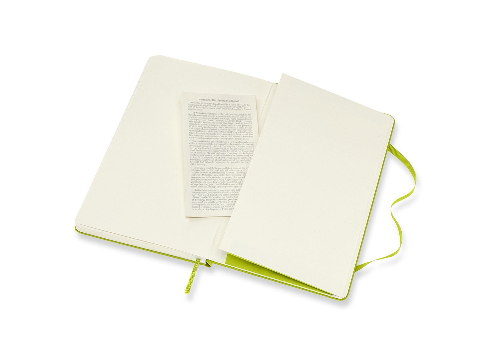 Moleskine Classic Hardcover Notebook - Lemon Green