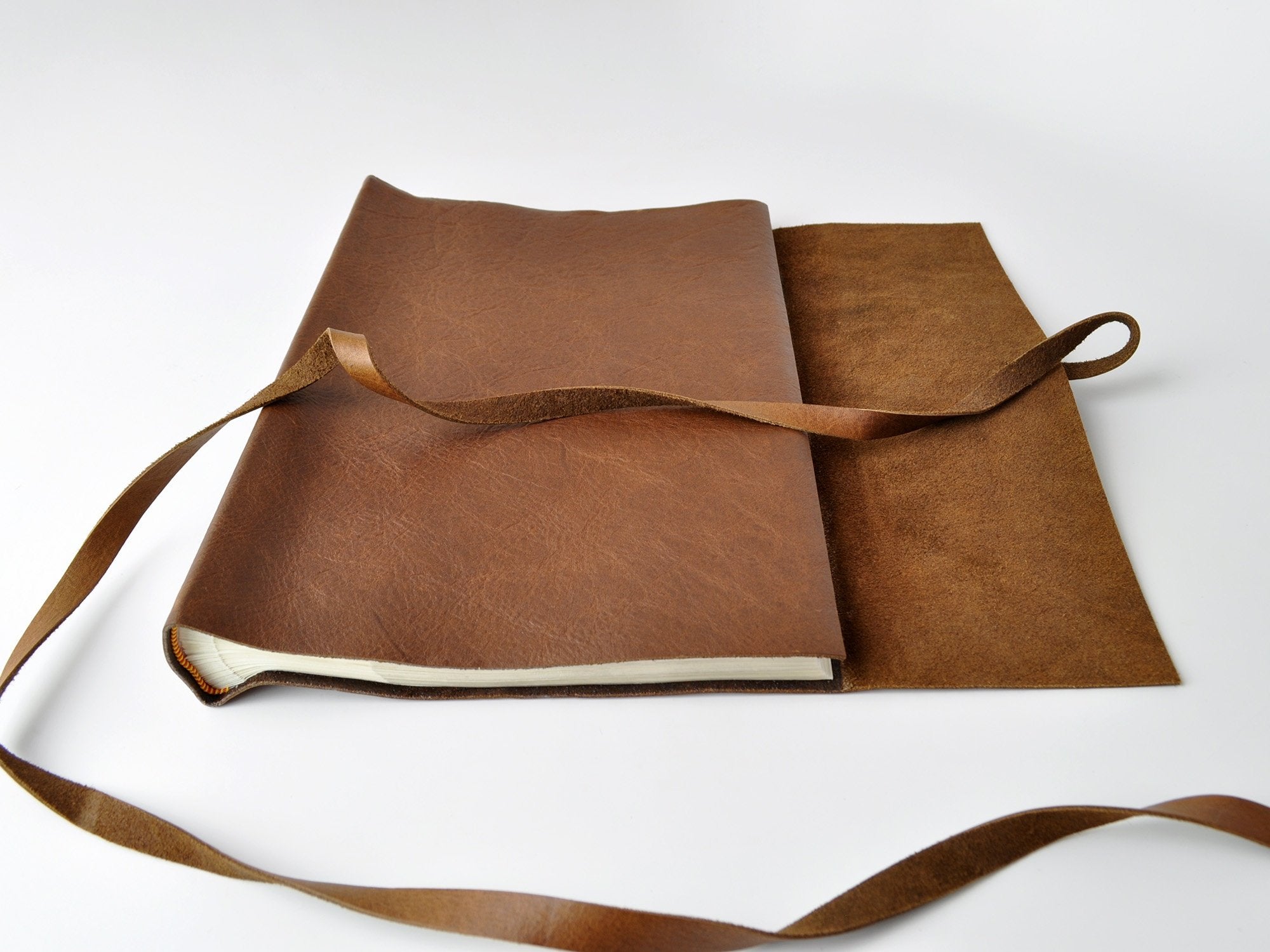Santa Fe Leather Photo Album With Slip-In Sleeves