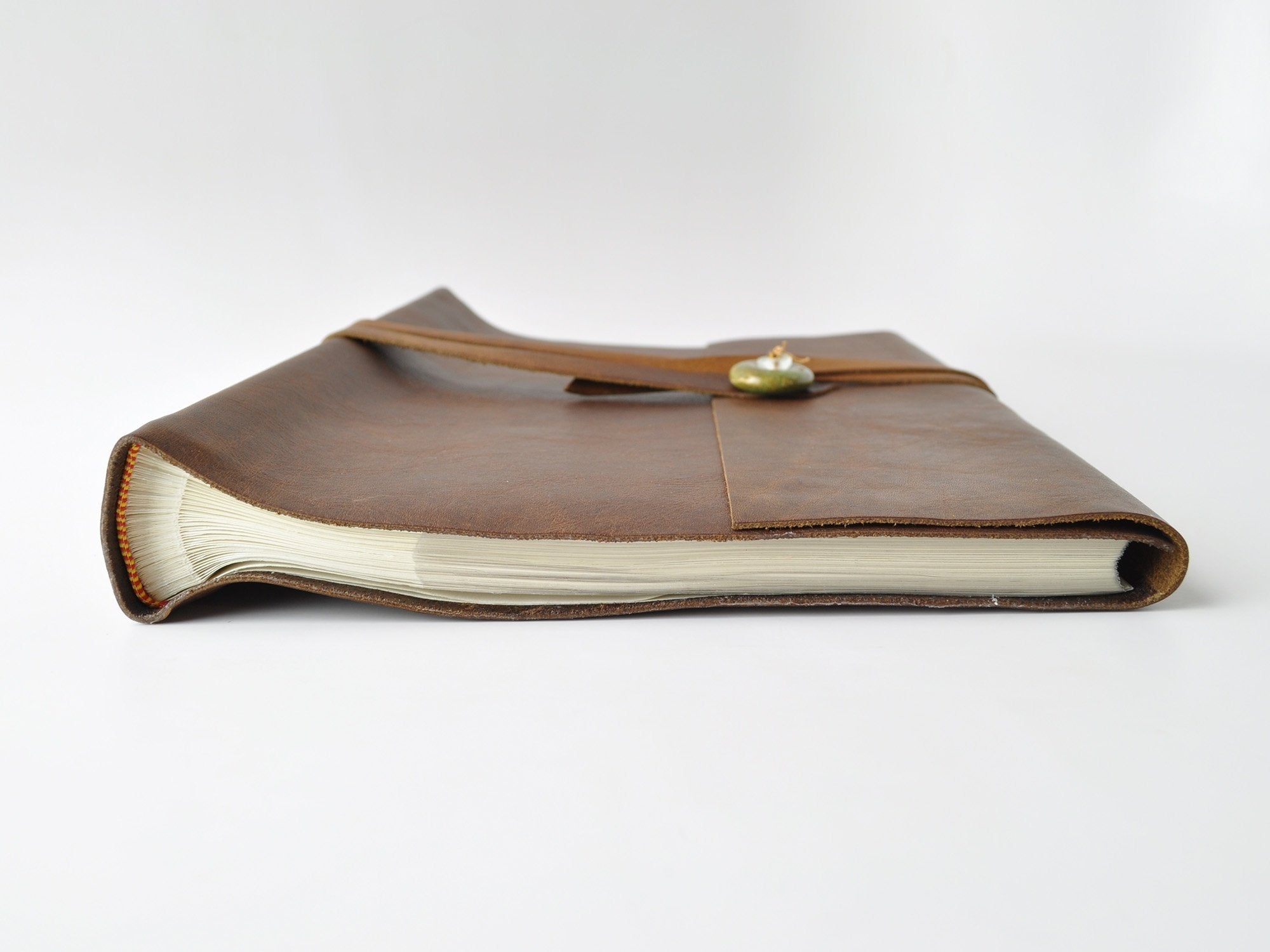 Santa Fe Leather Photo Album With Slip-In Sleeves