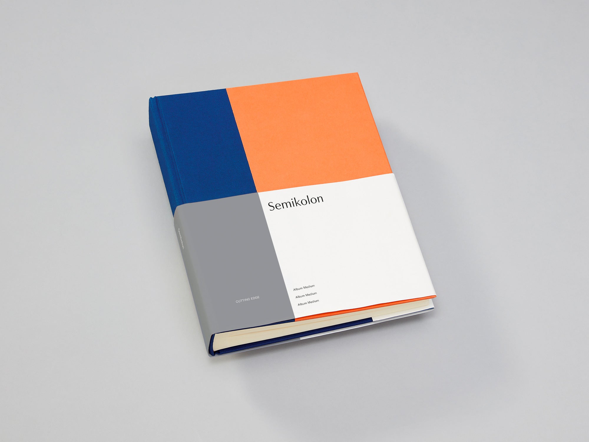The Cutting Edge Color Block Traditional Photo Album