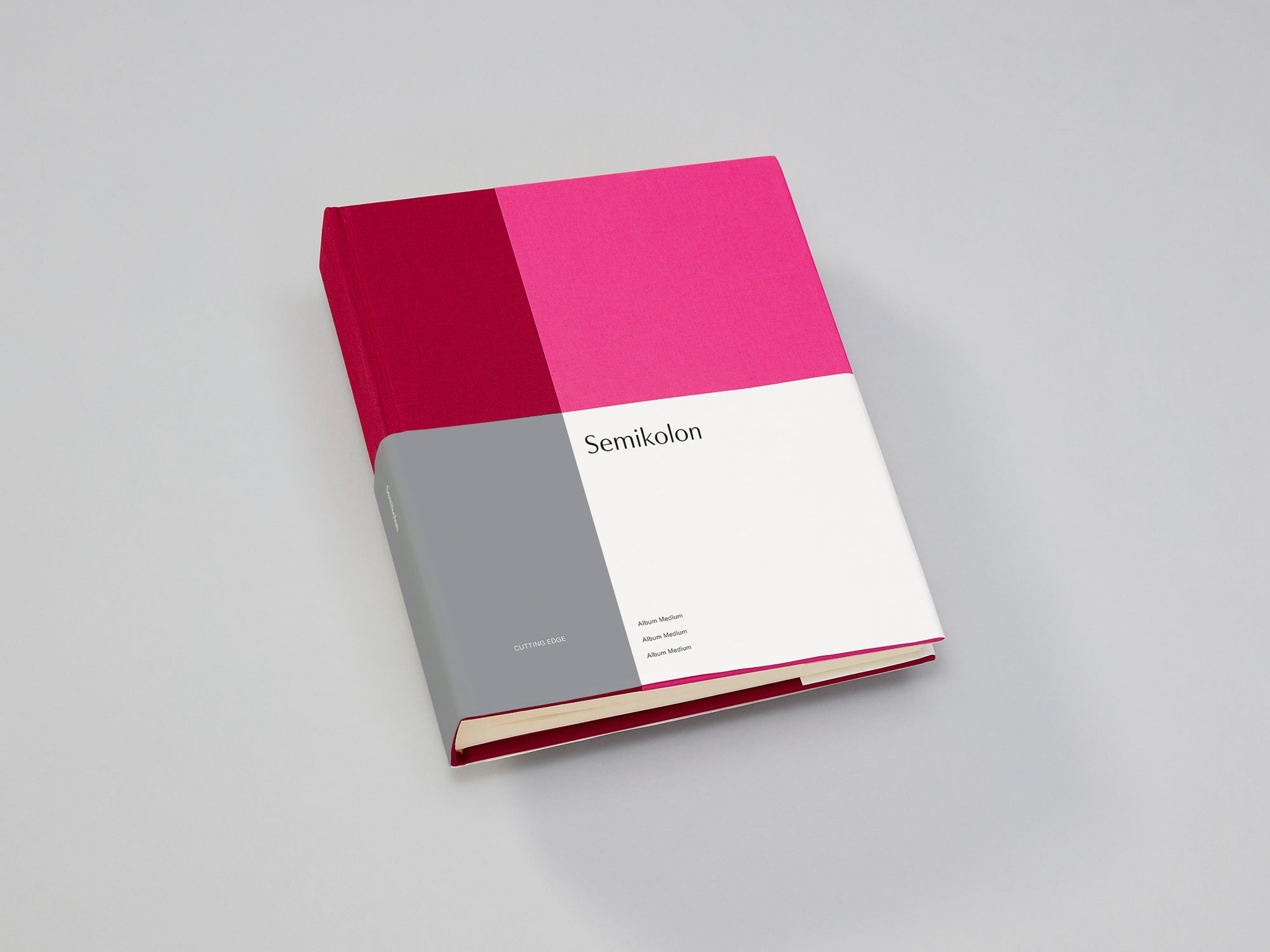 The Cutting Edge Color Block Traditional Photo Album
